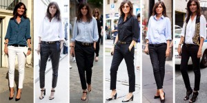 Emmanuelle Alt in uniform