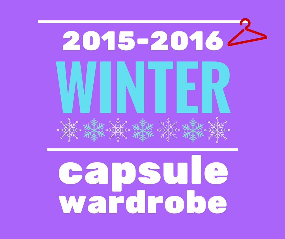 Winter capsule wardrobe